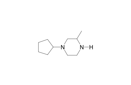 N-Cyclopentyl-3-methylpiperazine