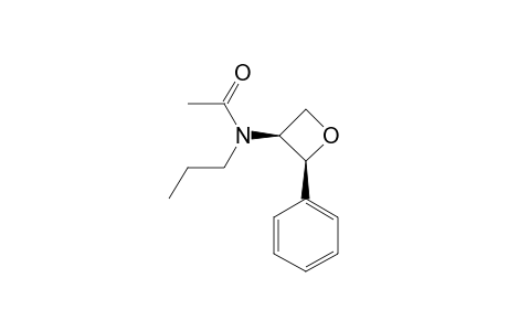 (2-R/S,3-R/S)-N-(2-PHENYLOXETAN-3-YL)-N-PROPYLACETAMIDE