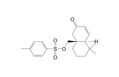 trans-4a,5,6,7,8,8a-Hexahydro-5,5-dimetyl-8a-(tosyloxymethyl)-2(1h)-naphthalenone