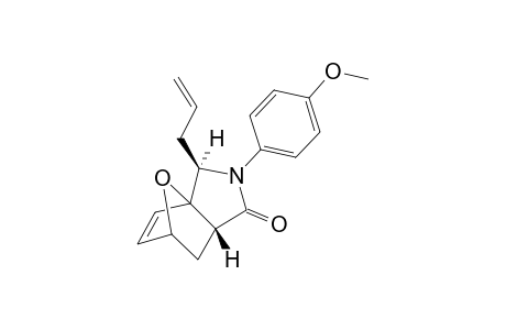 (2R,5R)-2-Allyl-3-(4-methoxyphenyl)-4-oxo-10-oxa-3-azatricyclo[5.2.1.0(1,5)]dec-8-en-4-one isomer