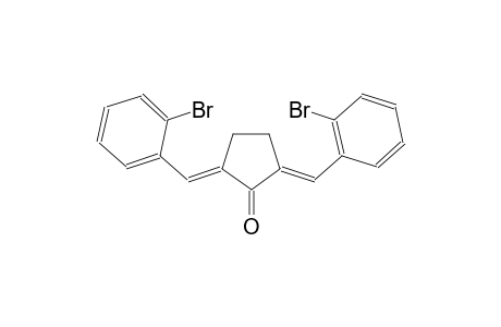 (2E,5E)-2,5-bis(2-bromobenzylidene)cyclopentanone