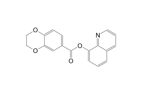 8-quinolinyl 2,3-dihydro-1,4-benzodioxin-6-carboxylate