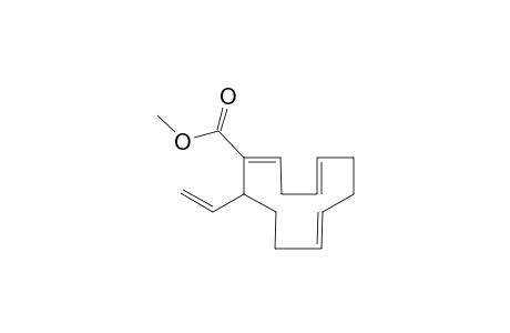 1,4,8-Cyclododecatriene-1-carboxylic acid, 12-ethenyl-, methyl ester, (E,E,E)-