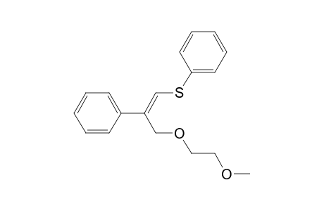 3-Methoxyethoxy-1-phenylthio-2-phenylprop-1-ene