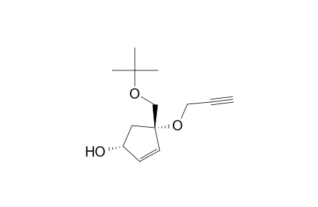 (1R,4S)-4-(tert-butoxymethyl)-4-prop-2-ynoxy-cyclopent-2-en-1-ol