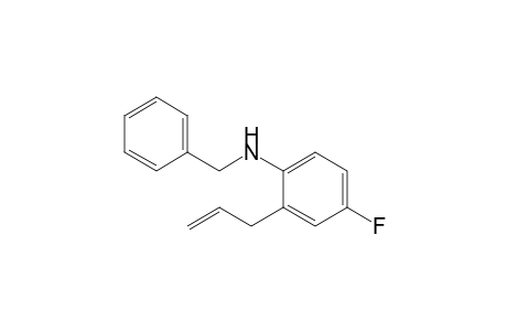 N-Benzyl-2-allyl-4-fluoro-aniline