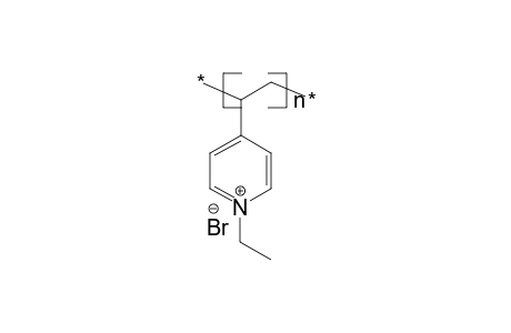 Poly(4-vinyl-n-ethylpyridinium bromide)