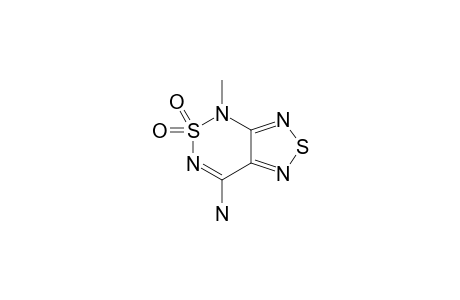 (5,5-diketo-4-methyl-[1,2,5]thiadiazolo[3,4-d][1,2,6]thiadiazin-7-yl)amine