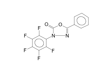 2-PHENYL-4-PENTAFLUOROPHENYL-5-OXO-1,3,4-OXADIAZOL-2-INE