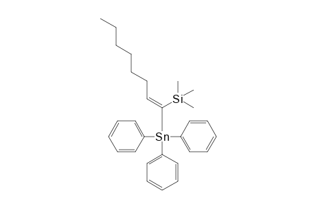 (E)-1-Trimethylsilyl-1-triphenylstannyl-1-octene