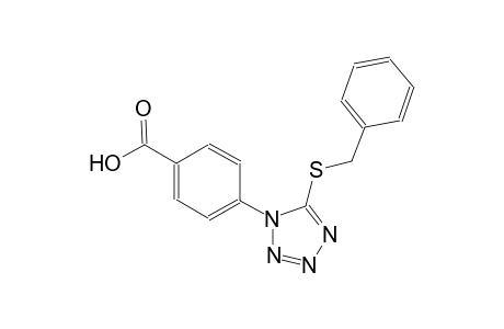 benzoic acid, 4-[5-[(phenylmethyl)thio]-1H-tetrazol-1-yl]-