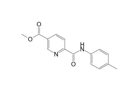 Methyl 6-(4-toluidinocarbonyl)nicotinate
