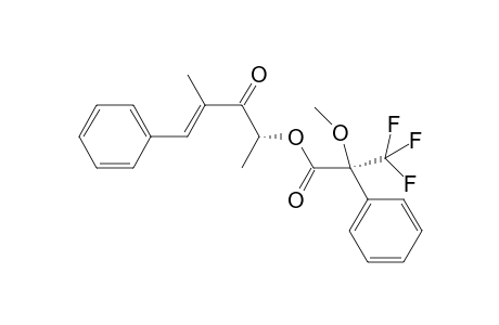 (S)-((R,E)-4-methyl-3-oxo-5-phenylpent-4-en-2-yl) 3,3,3-trifluoro-2-methoxy-2-phenylpropanoate