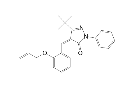 5-tert-Butyl-2,4-dihydro-2-phenyl-4-[[2-(2-propenyloxy)phenyl]methylene]-3H-pyrazol-3-one