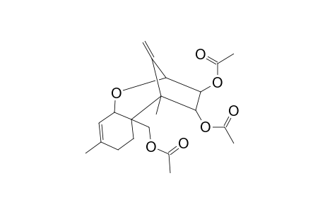 Trichotheca-9,12-diene-3a,4b,15-triyl triacetate