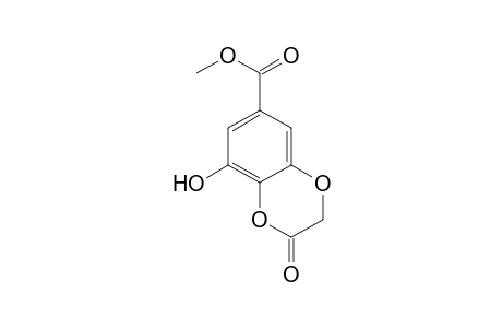 methyl 5-hydroxy-3-oxo-1,4-benzodioxine-7-carboxylate