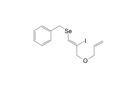 (Z)-3-Alloxy-2-iodopropenyl benzyl selenide