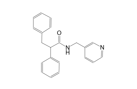 benzenepropanamide, alpha-phenyl-N-(3-pyridinylmethyl)-
