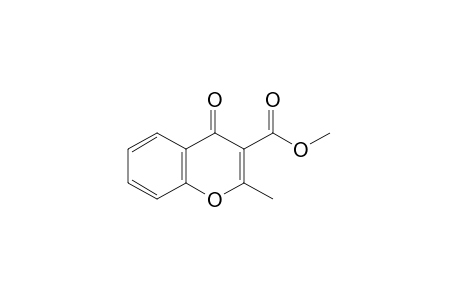 2-methyl-4-oxo-4H-1-benzopyran-3-carboxylic acid, methyl ester