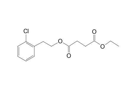 Succinic acid, 2-chlorophenethyl ethyl ester