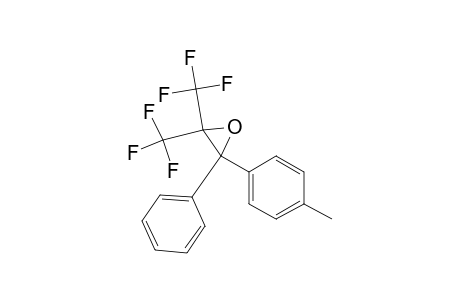 Oxirane, 2-(4-methylphenyl)-2-phenyl-3,3-bis(trifluoromethyl)-