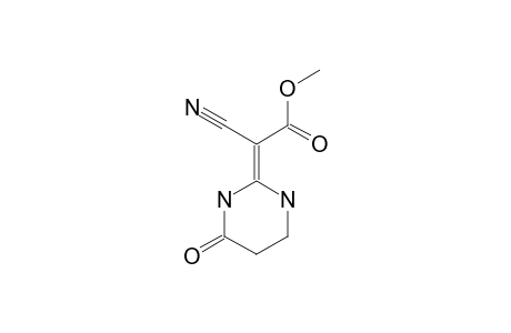 METHYL-2-CYANO-2-(PERHYDRO-4-OXOPYRIMIDIN-2-YLIDENE)-ACETATE