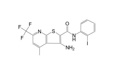 thieno[2,3-b]pyridine-2-carboxamide, 3-amino-N-(2-iodophenyl)-4-methyl-6-(trifluoromethyl)-