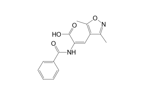 (E/Z)-2-(Benzoylamino)-3-(3,5-dimethylisoxzol-4-yl)propenoic acid