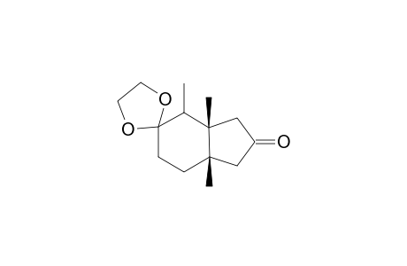3,3-(Ethylenedioxy)-1,2,6-trimethylbicyclo[4.3.0]nonan-8-one