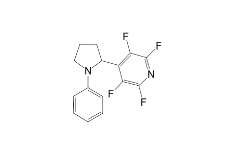 2,3,5,6-tetrafluoro-4-(1-phenylpyrrolidin-2-yl)pyridine