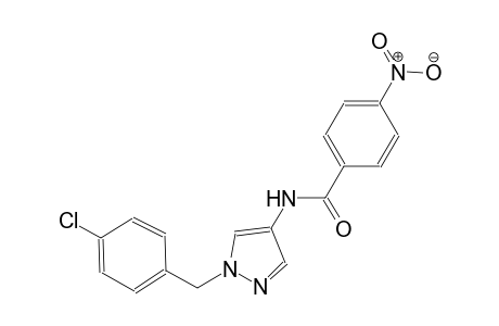 N-[1-(4-chlorobenzyl)-1H-pyrazol-4-yl]-4-nitrobenzamide