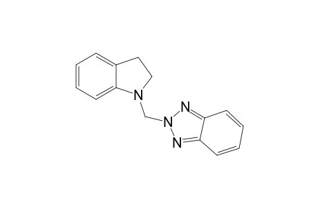 1-(Benzotriazol-1(2)-ylmethyl)indoline