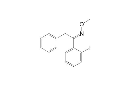 (E)-[1-(2-iodophenyl)-2-phenyl-ethylidene]-methoxy-amine