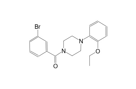 1-(3-bromobenzoyl)-4-(2-ethoxyphenyl)piperazine