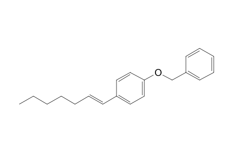 1-Benzoxy-4-[(E)-hept-1-enyl]benzene