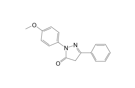 2-(4-Methoxyphenyl)-5-phenyl-2-pyrazolin-3-one