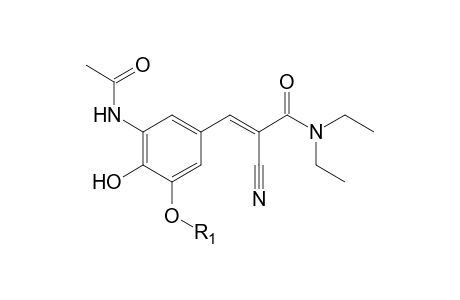 Entacapone-M (amino-acetyl-glucuronide) MS2