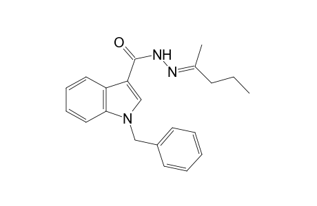1-benzylindole-3-carboxylic acid, (1-methylbutylidene)hydrazide
