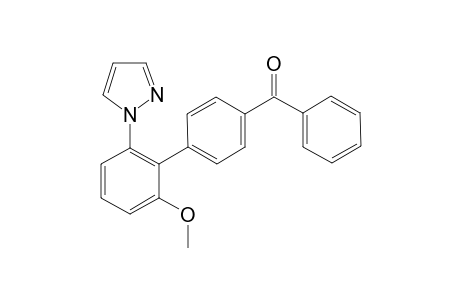 {2'-methoxy-6'-(1H-pyrazol-1-yl)-biphenyl-4-yl}-phenyl methanone