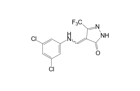 4-[(3,5-dichloroanilino)methylene]-3-(trifluoromethyl)-2-pyrazolin-5-one