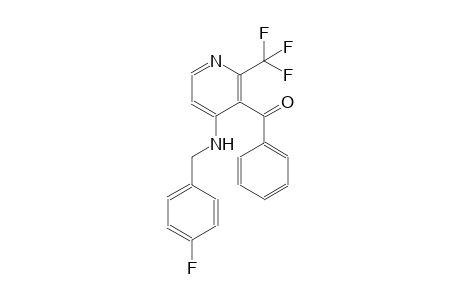 methanone, [4-[[(4-fluorophenyl)methyl]amino]-2-(trifluoromethyl)-3-pyridinyl]phenyl-