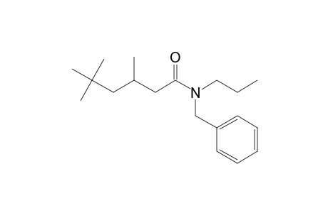 Hexanamide, 3,5,5-trimethyl-N-benzyl-N-propyl-