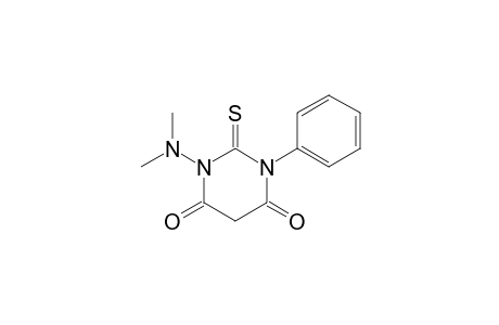 1-(dimethylamino)-3-phenyl-2-sulfanylidene-1,3-diazinane-4,6-dione