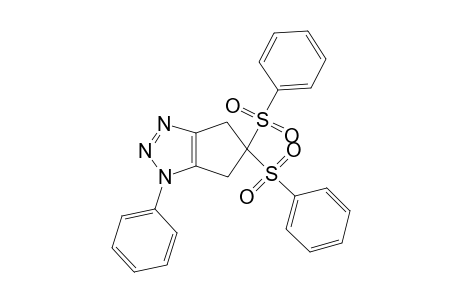 4',4'-bis(Phenylsulfonyl)-1-phenylcyclopenteno[1,2-d]-(1,2,3)-triazole