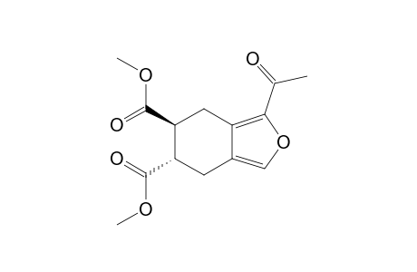 DIMETHYL_1-ACETYL-4,5,6,7-TETRAHYDROBENZO-[C]-FURAN-TRANS-5,6-DICARBOXYLATE