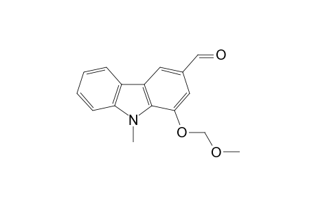 1-(methoxymethoxy)-9-methylcarbazole-3-carbaldehyde