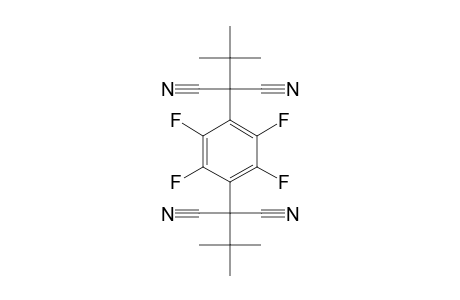 alpha,alpha'-Di-tert-butyl-alpha,alpha'-dicyano-2,3,5,6-tetrafluoro-1,4-benzenediacetonitrile