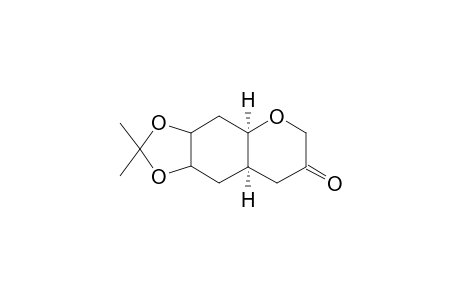 (4aR,8aR)-1,4,4a,5,6,7,8,8a-Octahydro-6,7-dihydroxy-6,7-0-isopropylidene-3H-2-benzopyran-3-one
