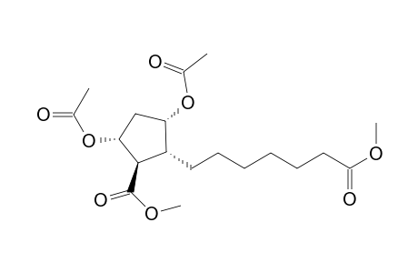 1.alpha.,4.alpha.-diacetoxy-2.alpha.-(6'-methoxycarbonylhexyl)-3.beta.-methoxycarbonylcyclopentane