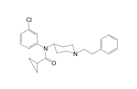 N-3-Chlorophenyl-N-[1-(2-phenylethyl)piperidin-4-yl]cyclopropanecarboxamide